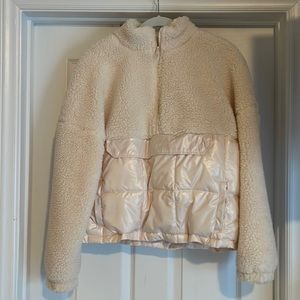Fleece Puffer pullover